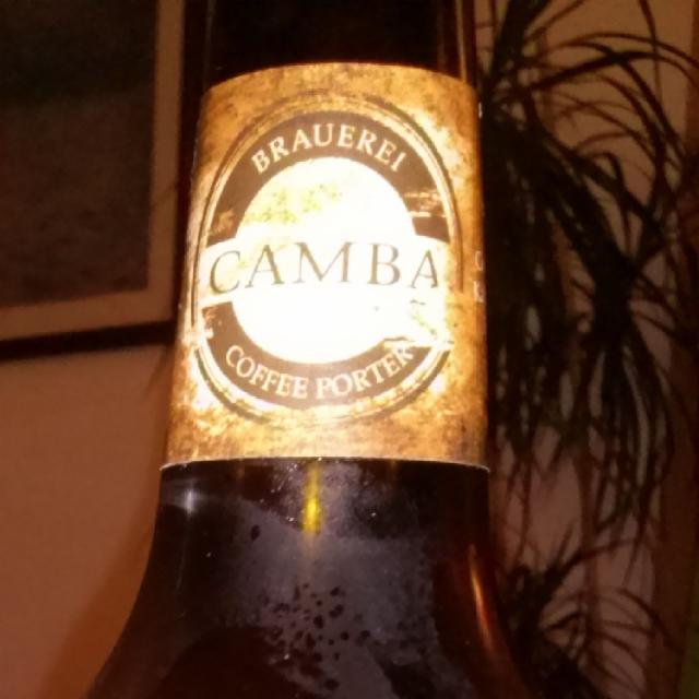 Coffee Porter 5.4%, Camba Bavaria, Germany
