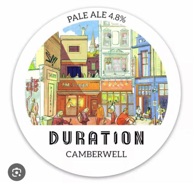Camberwell 4.8%, Duration Brewing, England