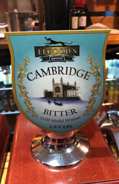 Cambridge Bitter 3.8%, Elgood's Brewery, England
