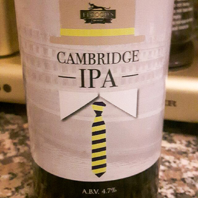 Cambridge India Pale Ale 4.7%, Elgood's Brewery, England