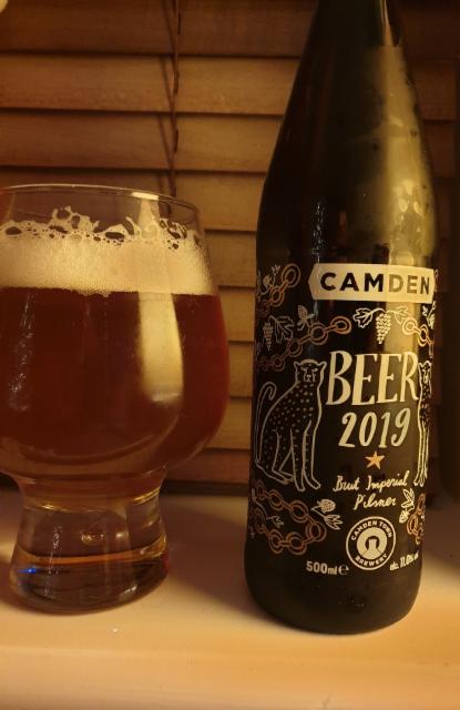 Camden Beer 2019 Brut Imperial Pilsner 11.0%, Camden Town Brewery (AB InBev), England