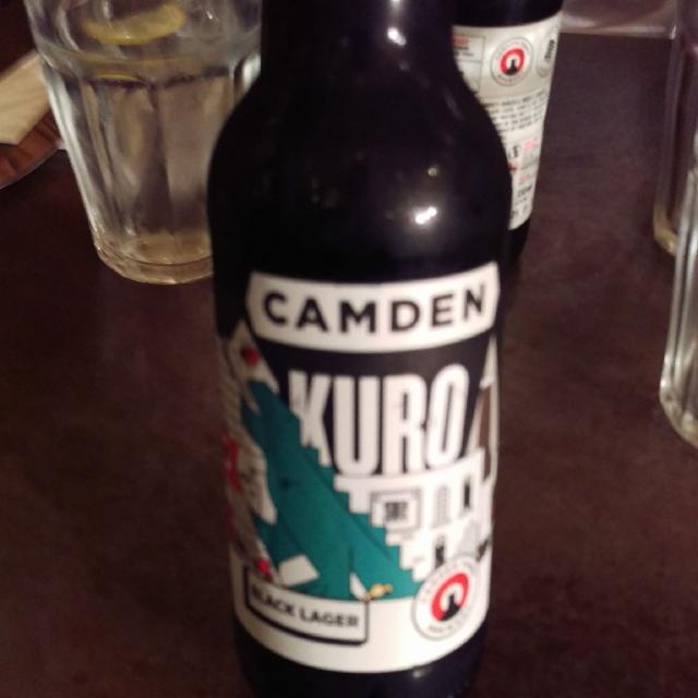 Camden Kuro Black Lager 5.1%, Camden Town Brewery (AB InBev), England