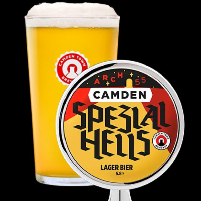 Spezial Hells 5.8%, Camden Town Brewery (AB InBev), England