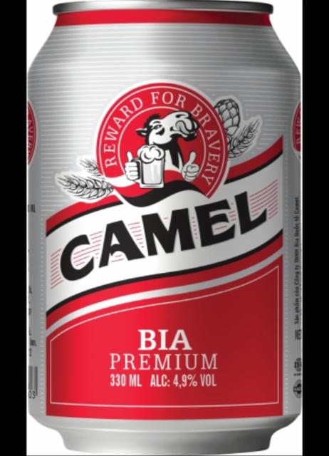 Camel Bia Premium 4.9%, Camel International Beer Co., Vietnam