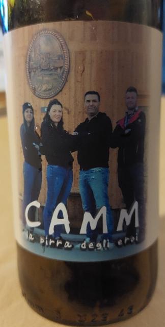 CAMM La birra degli eroi 4.8%, Birra di Fiemme, Italy