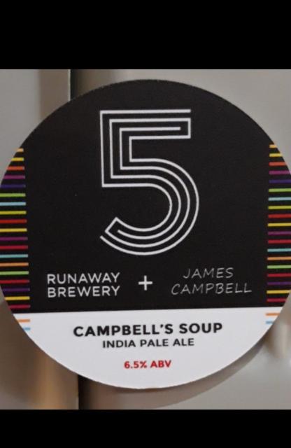 Campbell's Soup 6.5%, The Runaway Brewery, England