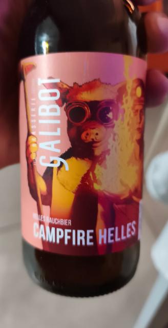 campfire helles 5.1%, Brasserie Galibot, France