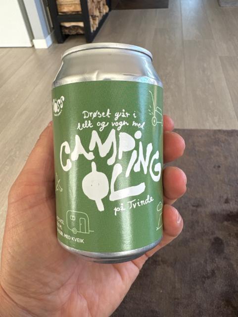 Camping Øl 4.7%, Voss Fellesbryggeri, Norway