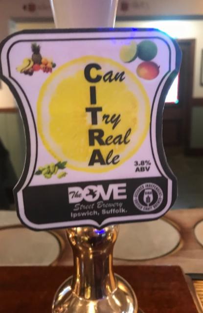 Can I Try Real Ale 3.8%, The Dove Street Brewery, England
