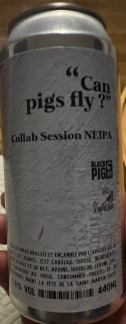 Can Pigs Fly? 4.8%, Brasserie L'Apaisée, Switzerland