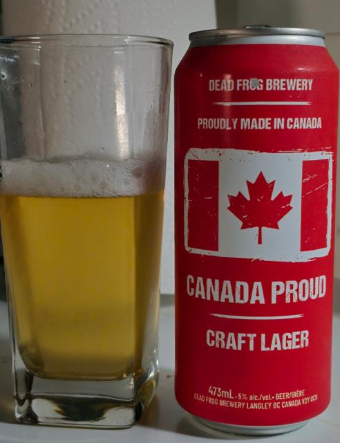 CANADA PROUD 5.0%, Dead Frog Brewery, Canada