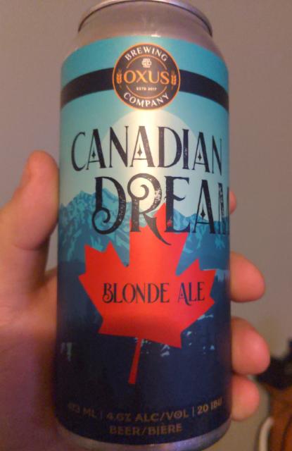 Canadian Dream 4.6%, Oxus brewing company, Canada