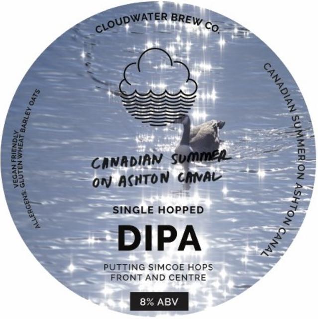 Canadian Summer On Ashton Canal 8.0%, Cloudwater Brew Co., England