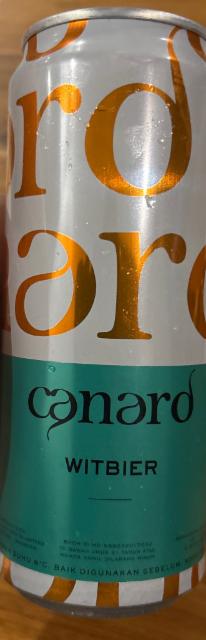 Canard wierbier 4.8%, Canard Brewing Co, Indonesia