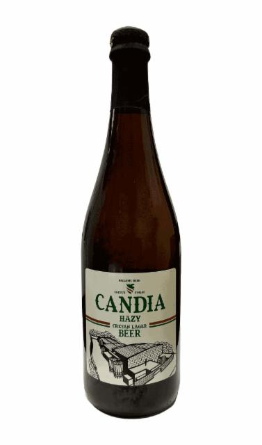 Candia Hazy Lager 6.5%, Cretan Breweries, Greece