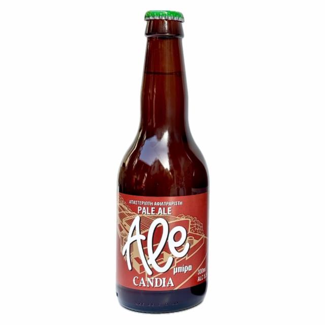 Candia pale ale 5.5%, Cretan Breweries, Greece