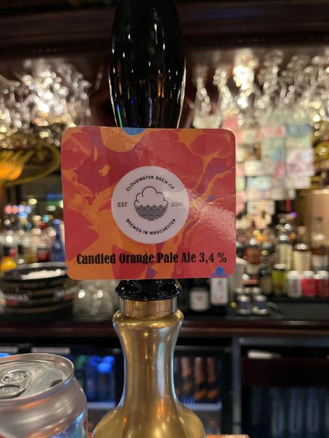 Candied Orange Pale Ale 3.4%, Cloudwater Brew Co., England