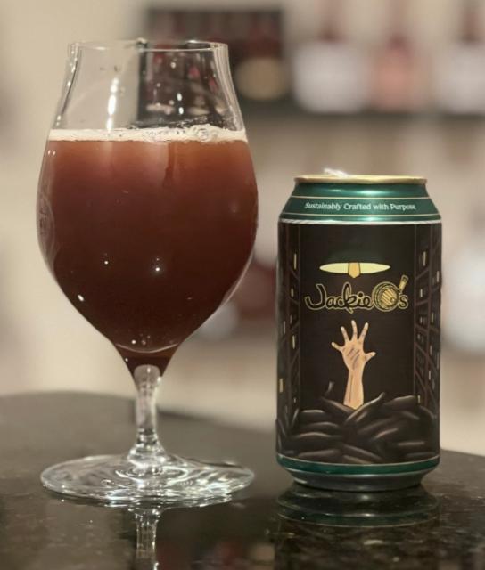 Candied Walnut Prodigality 15.6%, Jackie O's Brewery, United States