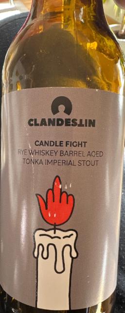 Candle fight 10.0%, Clandestin Beer, Romania