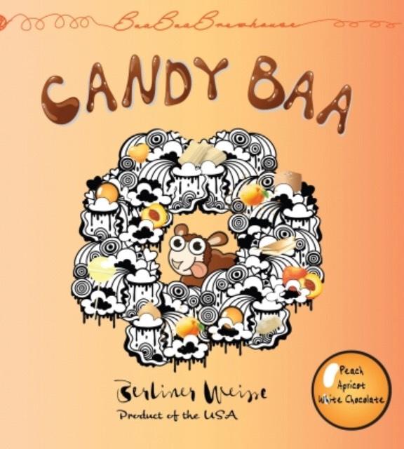 Candy Baa - Peach, Apricot, White Chocolate 6.0%, Baa Baa Brewhouse, United States