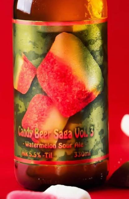Candy Beer Saga Vol. 3 5.5%, Panimoyhtiö X, Finland