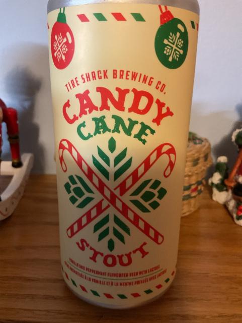 Candy Cane Stout, Tire Shack Brewing Company