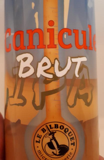 Canicule Brut IPA 6.5%, Le Bilboquet, Canada