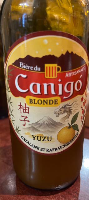 Canigou Blonde au Yuzu, Brasserie Rull - Bières Du Canigou