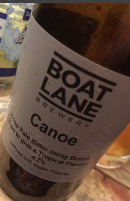 Canoe 4.7%, Boat Lane Brewery Ltd, England