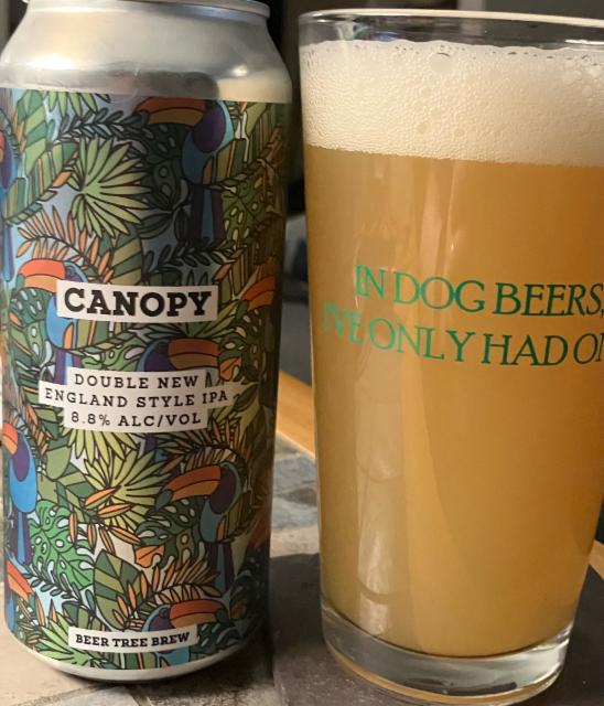 Canopy 8.8%, Beer Tree Brew Co., United States