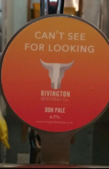 Can't See For Looking 4.7%, Rivington Brewing Co., England