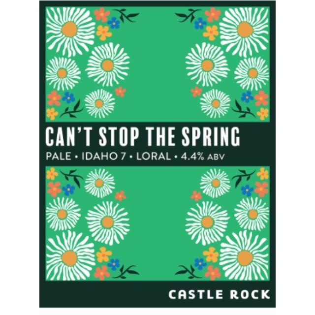 can't stop the spring 4.4%, Castle Rock Brewery, England