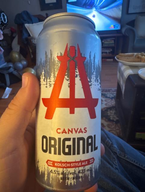 Canvas Orignal 4.5%, Canvas Brewing, Canada
