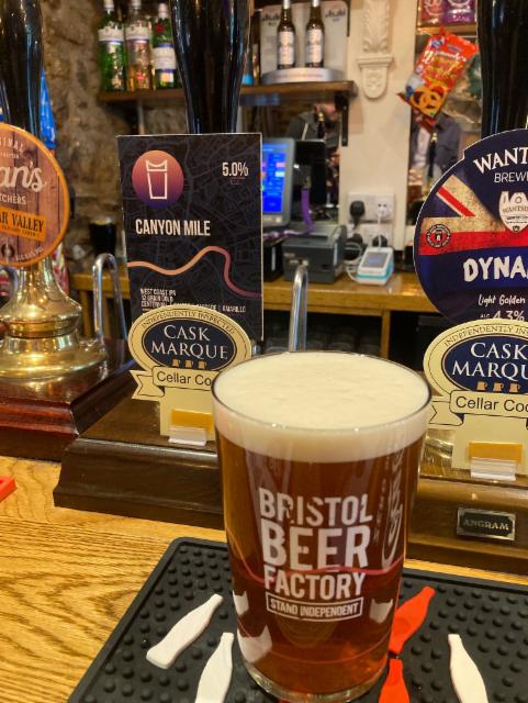 Canyon Mile 5.0%, Bristol Beer Factory, England