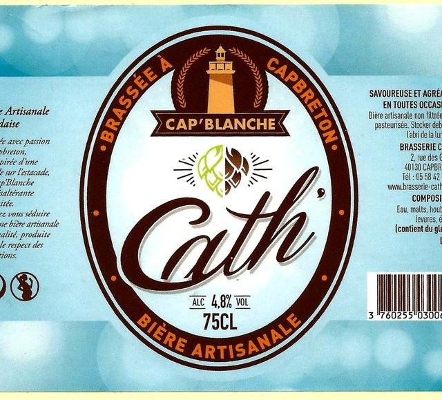 Cap' Blanche 4.5%, Brasserie Cath', France