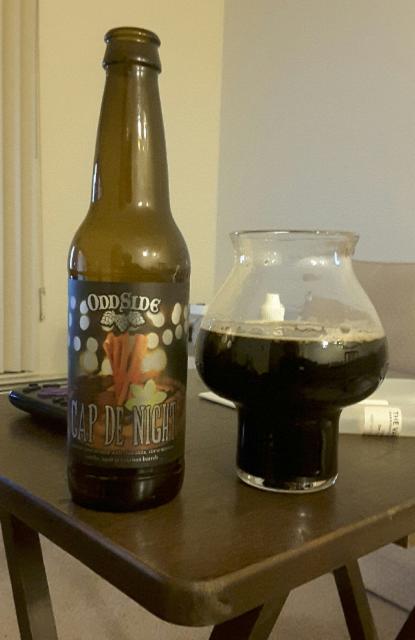 Cap De Night 12.0%, Odd Side Ales, United States