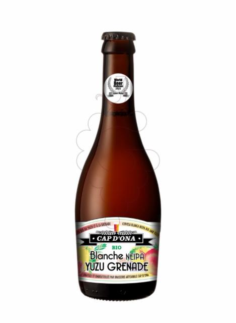 Cap D'Ona Blanche NEIPA Yuzu Grenade 4.0%, Brasserie Cap D'Ona, France