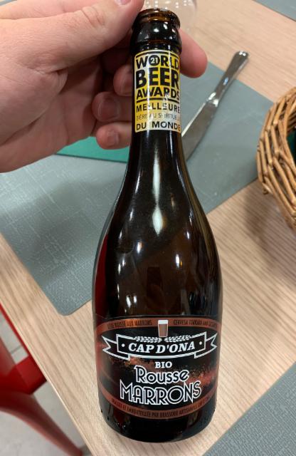 Cap D'Ona Rousse Marrons, Brasserie Cap D'Ona