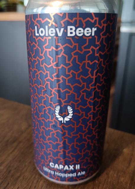 Capax II 9.0%, Lolev Beer, United States