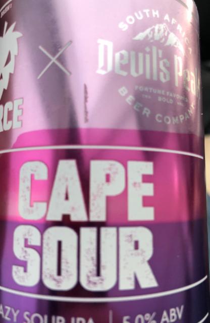 Cape Sour 5.0%, Devil's Peak Brewing Company, South Africa