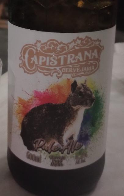capistrana pale ale 4.8%, Cervejaria Capistrana, Brazil