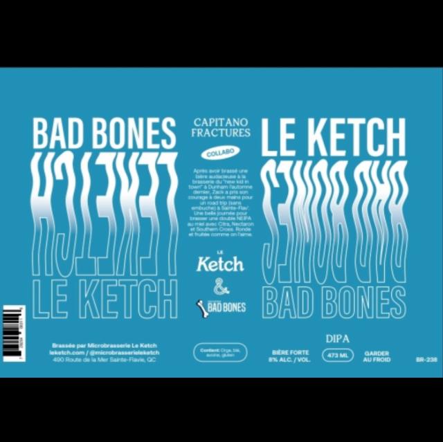 Capitaine Fractures 8.0%, Le Ketch, Canada