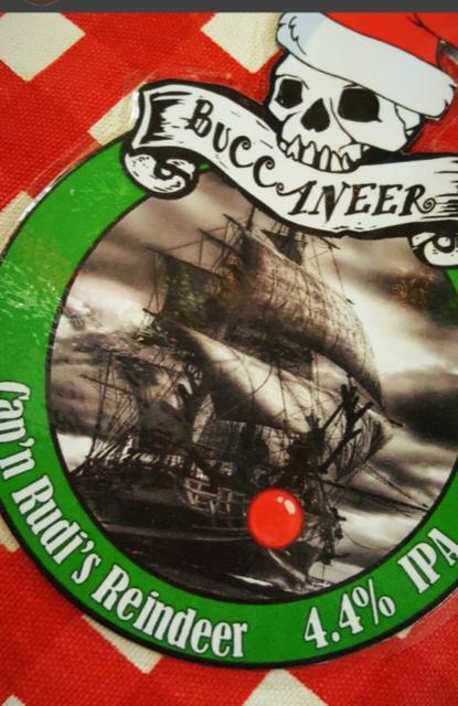 Cap'n Rudi's Reindeer 4.4%, Buccaneer Brewery Ltd., England