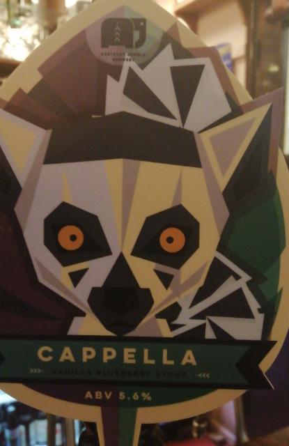 cappella stout 5.6%, Abstract Jungle Brewery, England