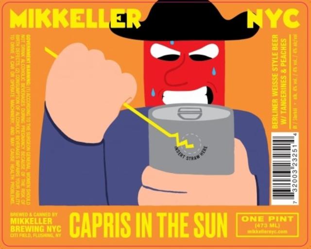 Capris In The Sun 4.0%, Mikkeller Brewing NYC, United States