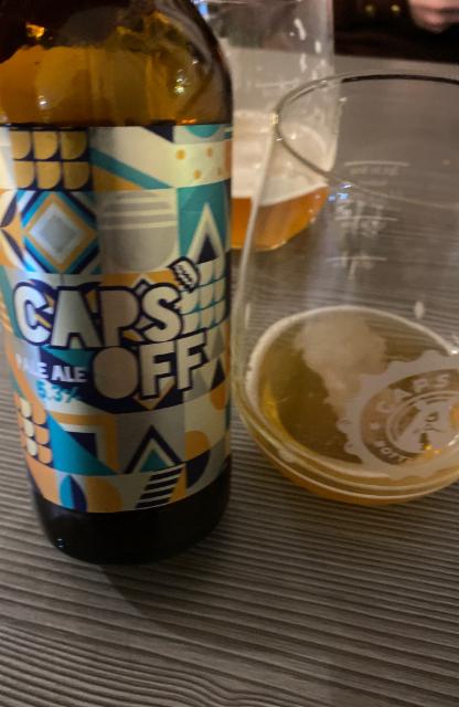 Caps Off Pale Ale 5.3%, Caps Off Brewing Co., United Kingdom