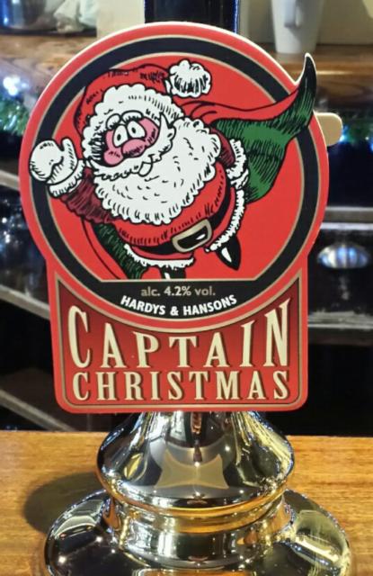 Captain Christmas 4.2%, Hardys & Hansons (Greene King), England