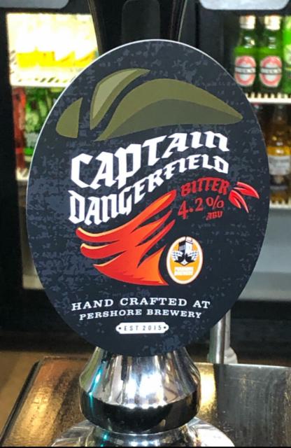 Captain Dangerfield 4.2%, Pershore Brewery, England