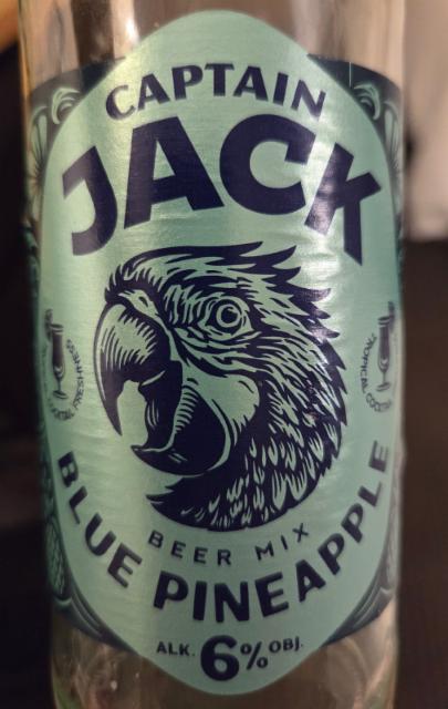 Captain Jack Blue Pineapple 6.0%, Kompania Piwowarska (Asahi Breweries), Poland