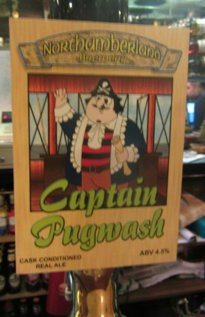 Captain Pugwash 4.5%, Northumberland Brewery, England
